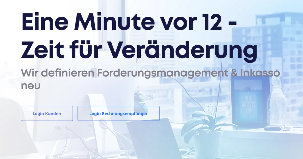 1159 Finance – Digitale Plattform für Forderungsmanagement
