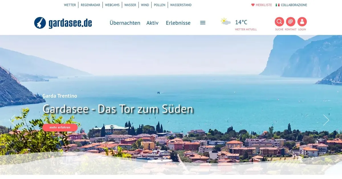gardasee.de – Deutschsprachiges Reiseportal für die Gardasee-Region